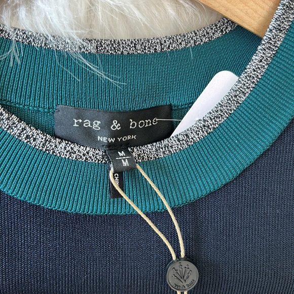 NWT Rag and Bone Lucine Color Block Knit dress - Picture 7 of 8